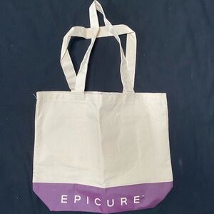 Brand New Epicure Canvas Tote bag